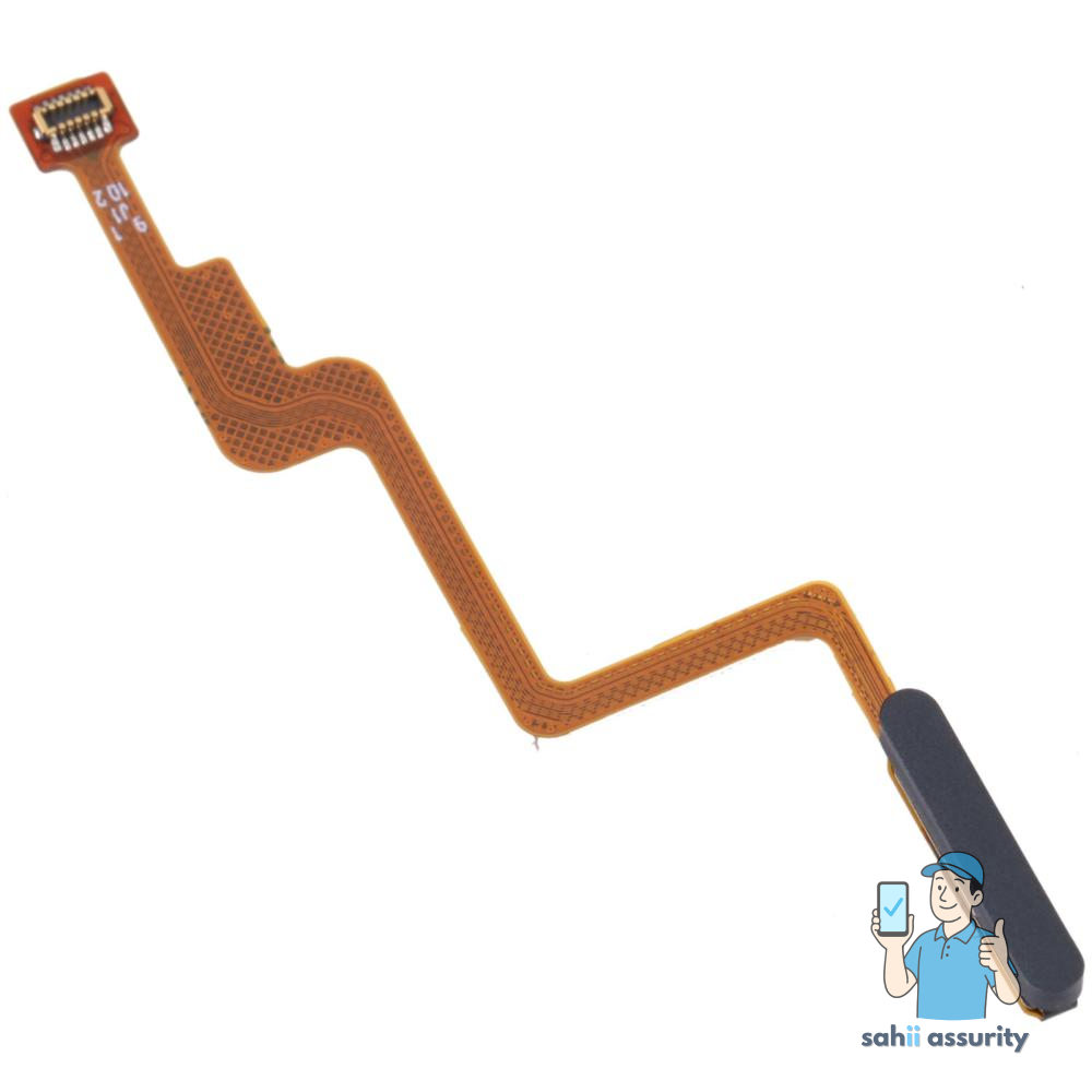 Fingerprint Sensor with Flex Cable for Xiaomi 11T Pro 5G Black thumbnail